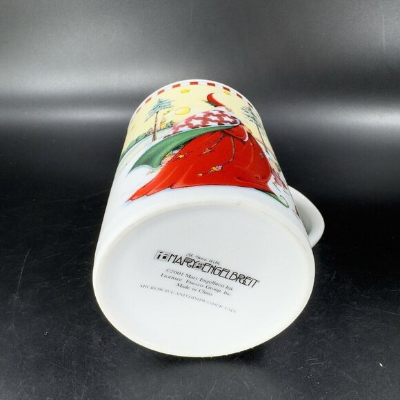 Mary Engelbreit Old World Santa Mug Cup Santa Ceramic Coffee Mug Cup 2001 VTG - Picture 8 of 16